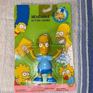 Bart Simpson bendable action figure